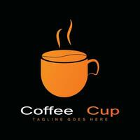 Coffee cup Logo Template vector