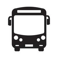 autobús coche icono logo vector diseño modelo