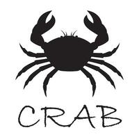 crab icon logo vector design template