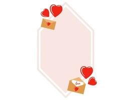 Frame Background Valentines Day Illustration vector