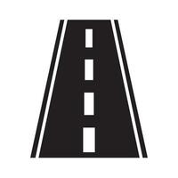 plantilla de diseño de vector de logotipo de icono de carretera