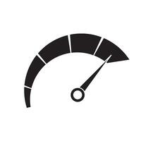 speedometer icon logo vector design template