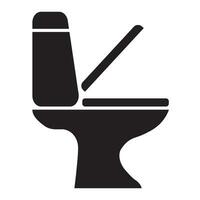 toilet icon logo vector design template