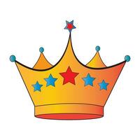 crown icon logo vector design template