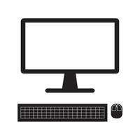 computer icon logo vector design template