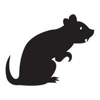 rat icon logo vector design template