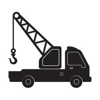 crane icon logo vector design template