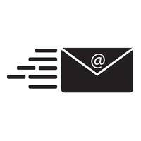 e-mail icon logo vector design template