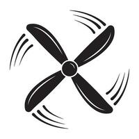 propeller icon logo vector design template