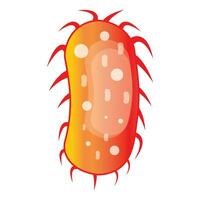 bacterias icono logo vector diseño modelo