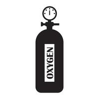 oxygen tube icon logo vector design template