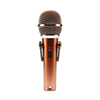 AI generated Microphone on transparent background PNG image