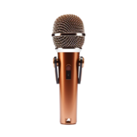 ai généré microphone sur transparent Contexte png image