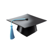 AI generated Graduation Cap on transparent background PNG image