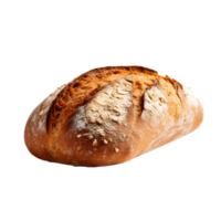 AI generated Artisan Bread Loaf on transparent background PNG image