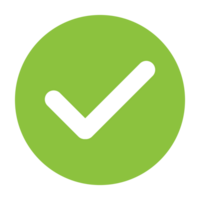 Light Green Checkmark Icon png