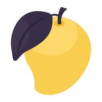 A beautiful design icon of mango vector