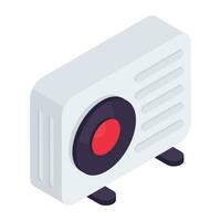 Perfect design icon of ac outdoor vector