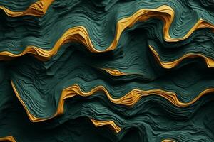 AI generated Abstract Waves Texture in Earthy Tones Background photo