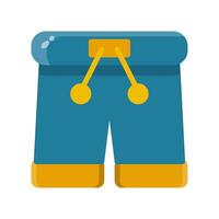 Pants icon vector or logo illustration style