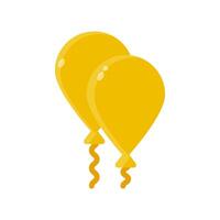 Balloon icon vector or logo illustration style