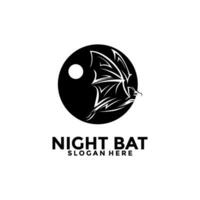 Bat logo vector, Creative Bats logo design template vector