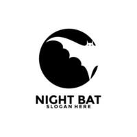 Bat logo vector, Creative Bats logo design template vector