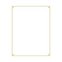 Chinese vertical frame border. vector illustration element. Chinese new year traditional decor design