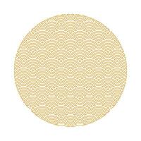Chinese circle frame border. vector illustration element. Chinese new year traditional decor design