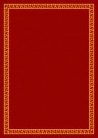Chinese vertical frame border. vector illustration element. Chinese new year traditional decor design