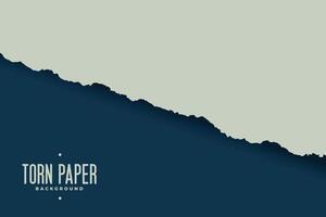 torn paper sheet edge background vector