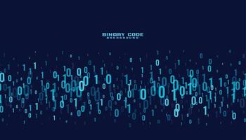 binary code digital data numbers background vector