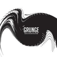 swirl grunge halftone background design vector