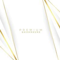 straight golden lines on white background vector