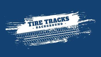 tire track abstract blue background vector