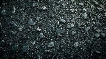 AI generated Asphalt road texture. Abstract background for design. photo