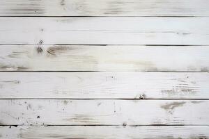 AI generated White wood textured background. photo