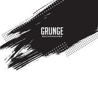 grunge background with halftone effect vector