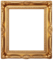 AI generated Vintage photo frame png