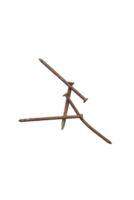 rusty nails without background PNG