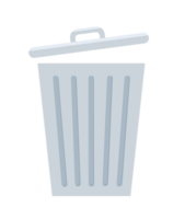 trash can bin illustration png