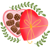 heerlijk chocola voor Valentijn png