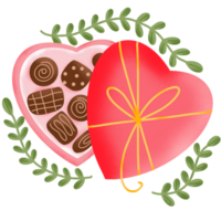 delicioso chocolate para namorados png