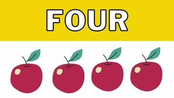 kids number counting for nursery rhymes class Preschool Learning Videos. video