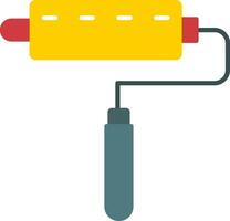 Lint Roller Flat Icon vector