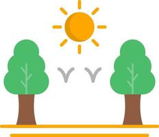 Forest Flat Icon vector