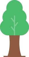 Tree Flat Icon vector