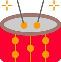 Drums Flat Icon vector