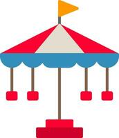 Carousel Flat Icon vector