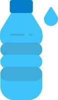 Water Bottle Flat Icon vector